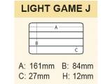 MEIHO Light Game Case J schwarz