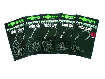 Korda Hybrid Wide Gape Haken 8